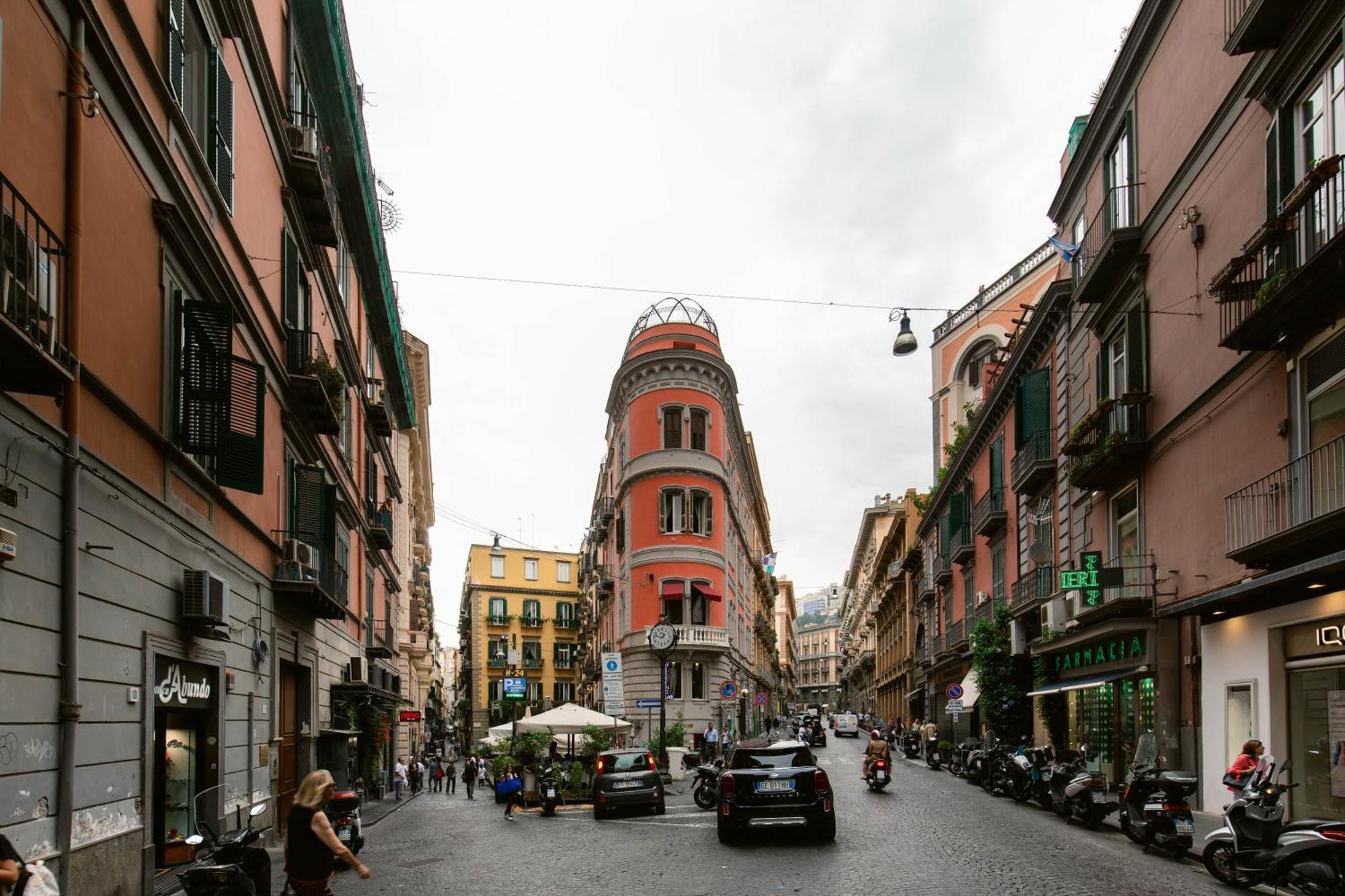 Appartamento Calaba Chiaia Napoli Esterno foto